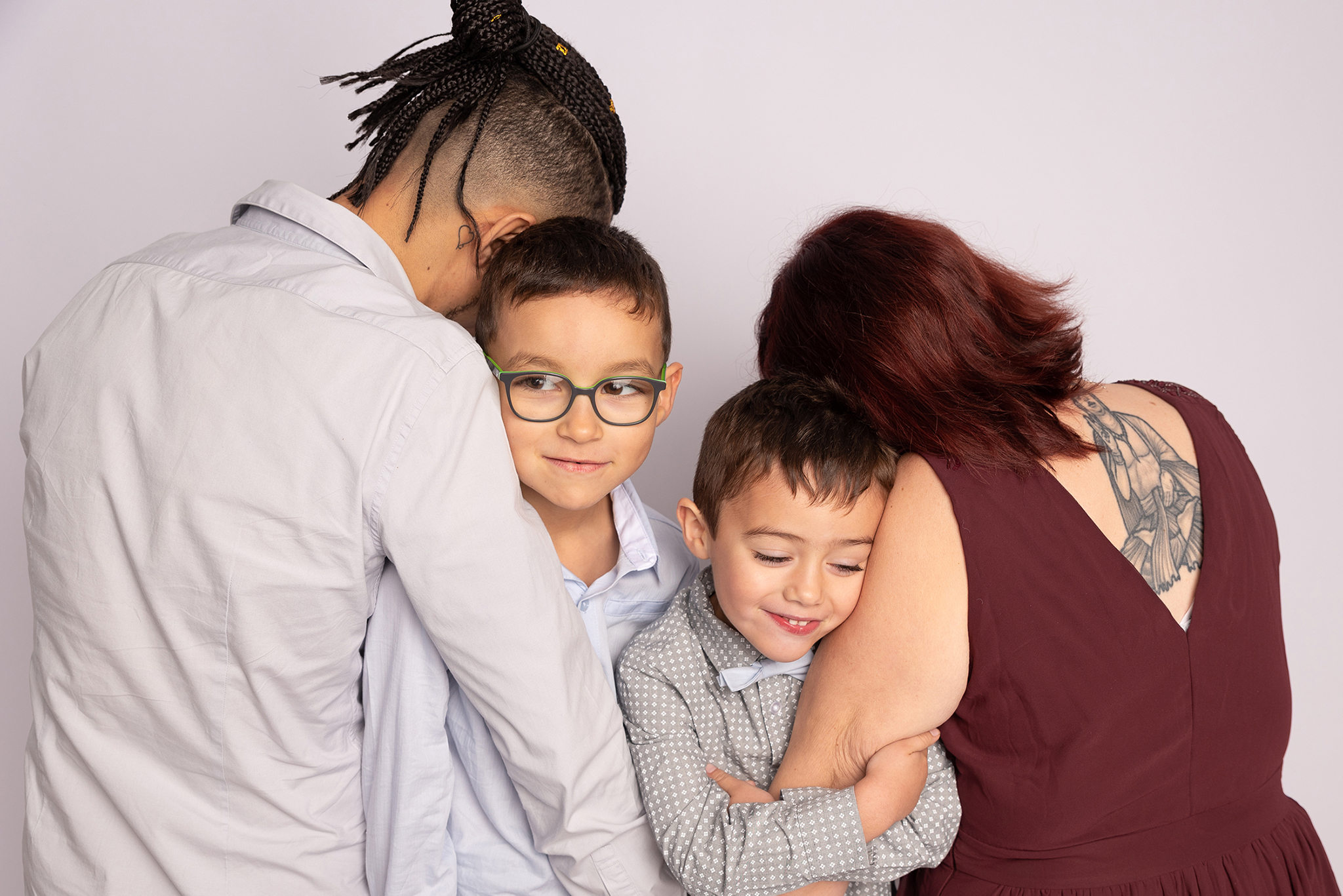 Photographe famille enfants Nantes studio