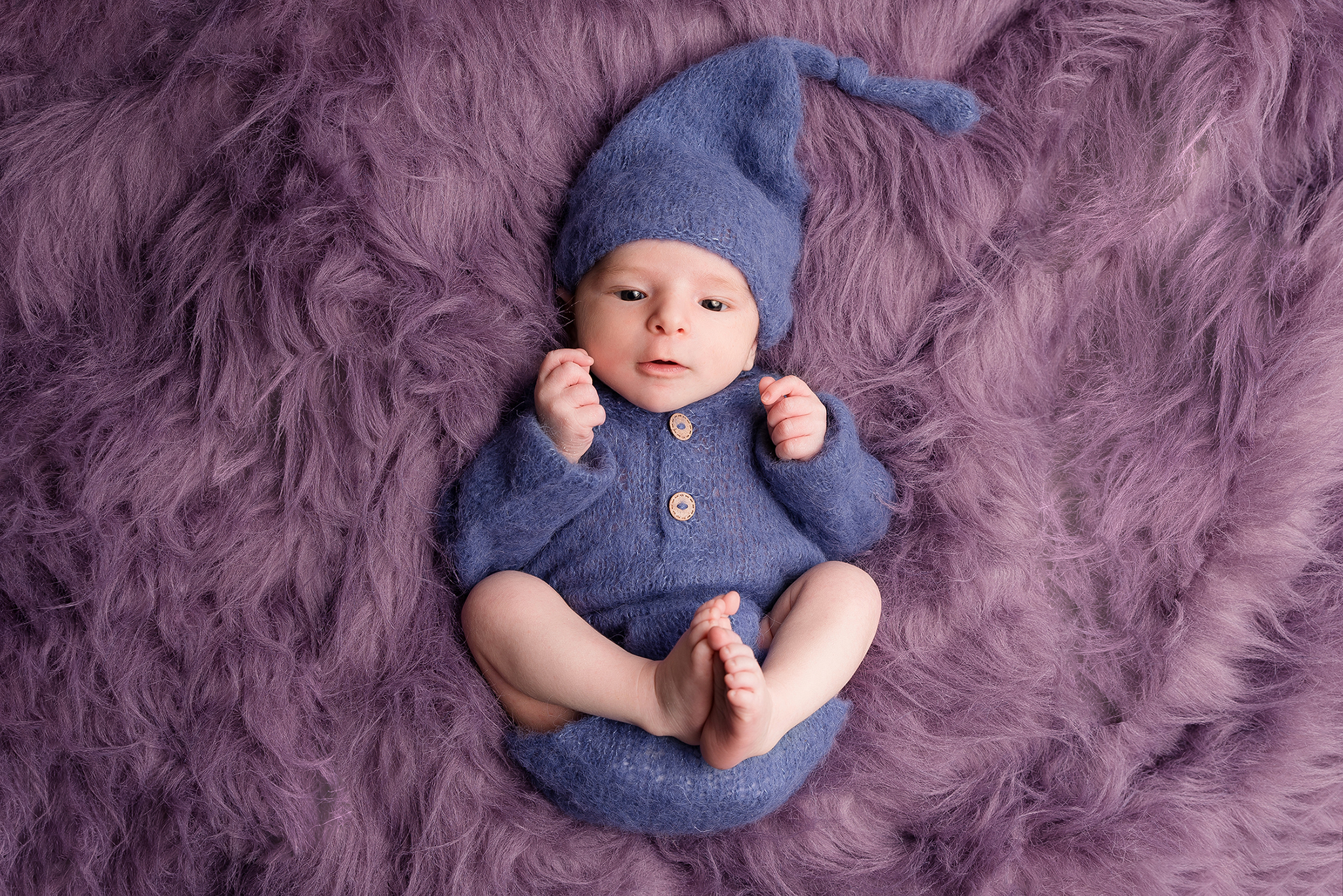 Photo bébé sourire Nantes studio