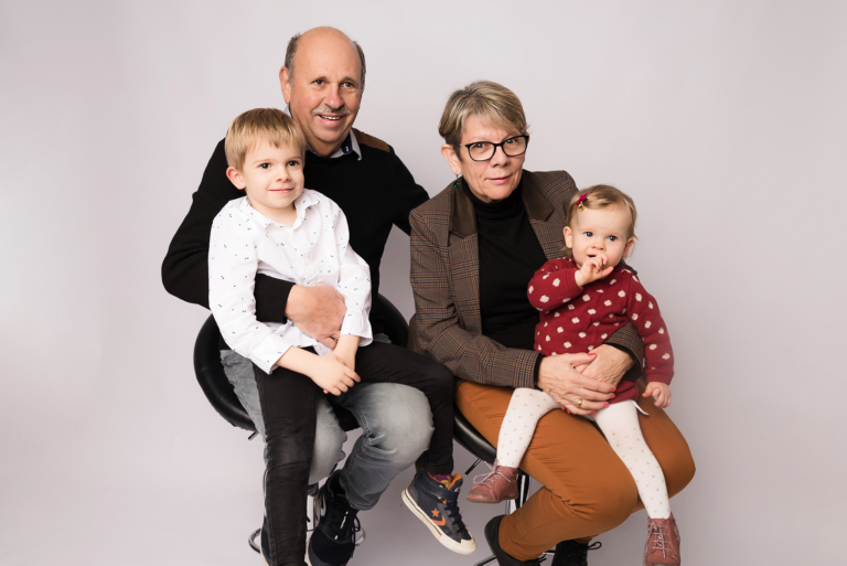 Séance photo famille grands parents