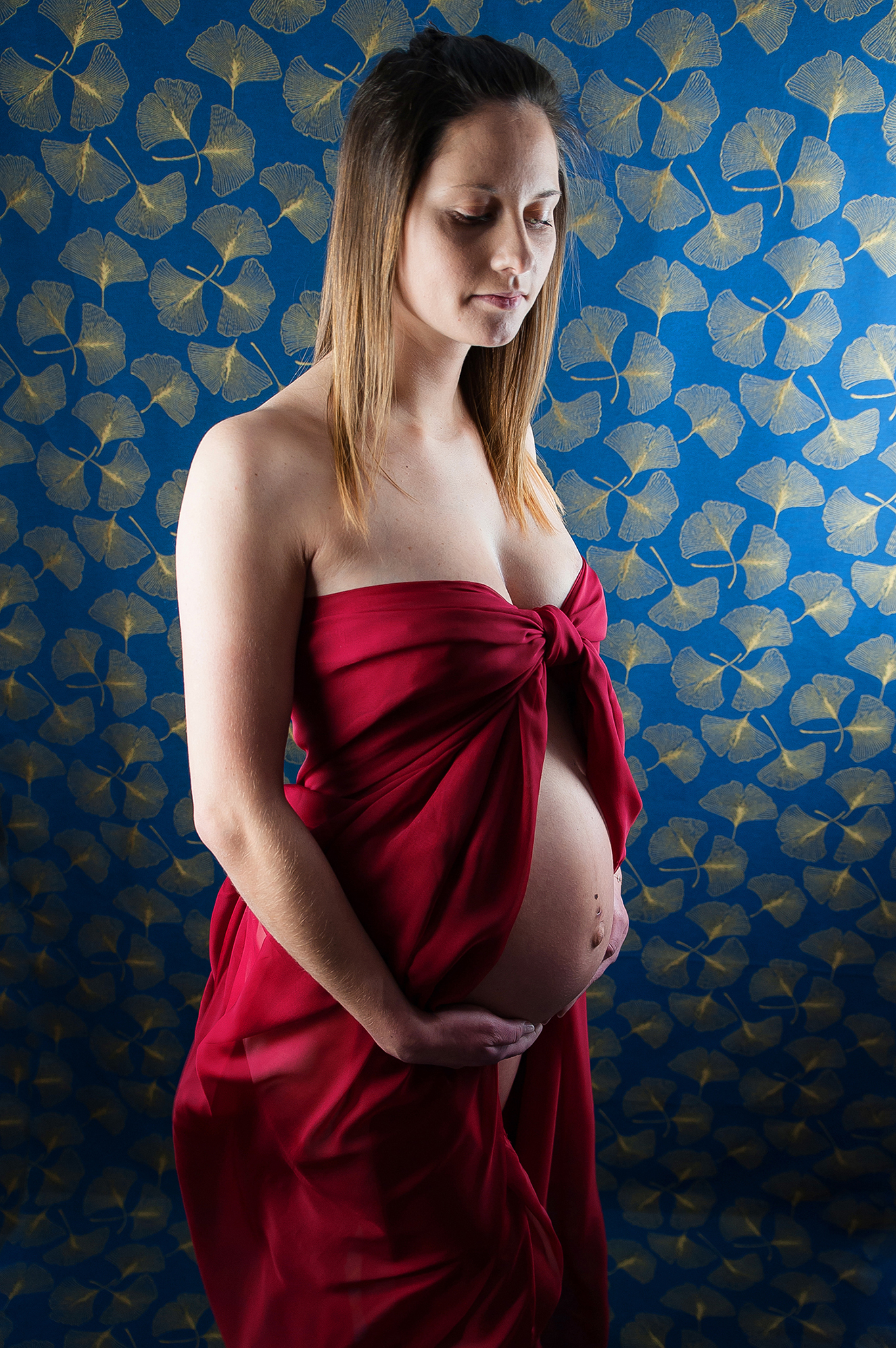 Shooting grossesse glamour entre Nantes et Rennes
