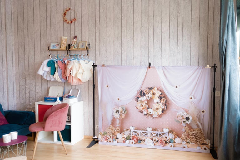 Studio photo de Mélissa Chilloux Photographie, à Nozay (44) près de Nantes.
