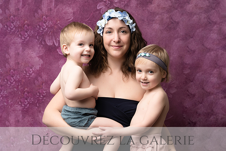 Galerie photographies bébé grandit famille maman