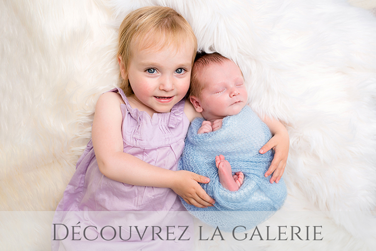 Galerie photographies naissance bébé studio enfant