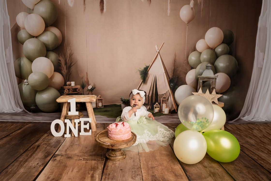 séance photo bébé smash the cake bain de lait enfant