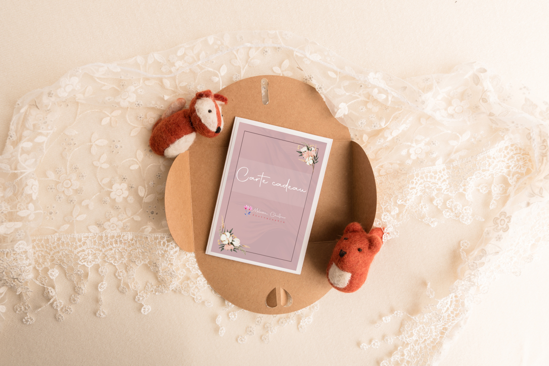 Carte cadeau photo photographie